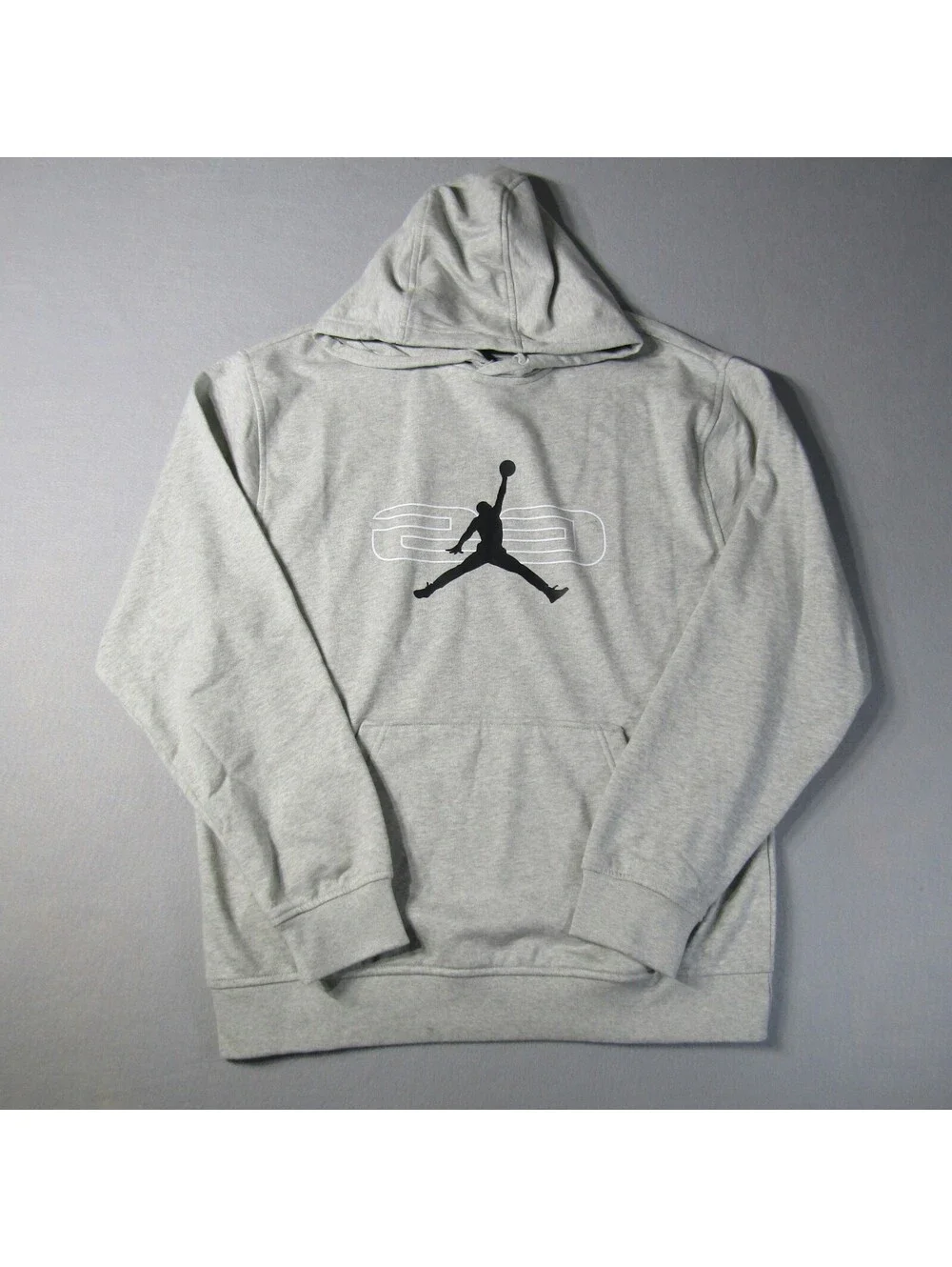 NWT Jordan Sport Crossover Fleece Hoodie Men's M Grey Heather